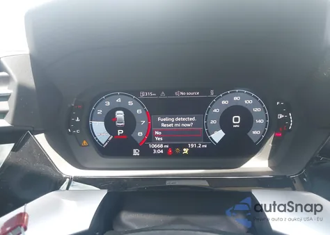 2023 Audi A3 Premium 40 Tfsi Quattro S Tronic z USA, uszkodzony, nr VIN WAUGUDGY8PA148243